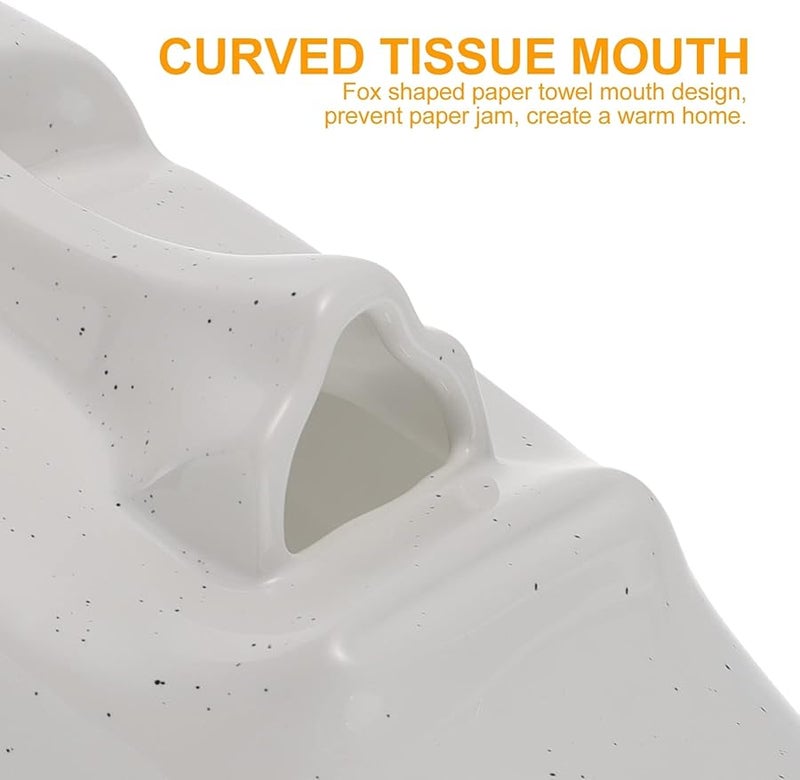 تمثال مواي صندوق مناديل حجرية منظِّم للمكتب المنزلي ومكتب السيارة - Image 3